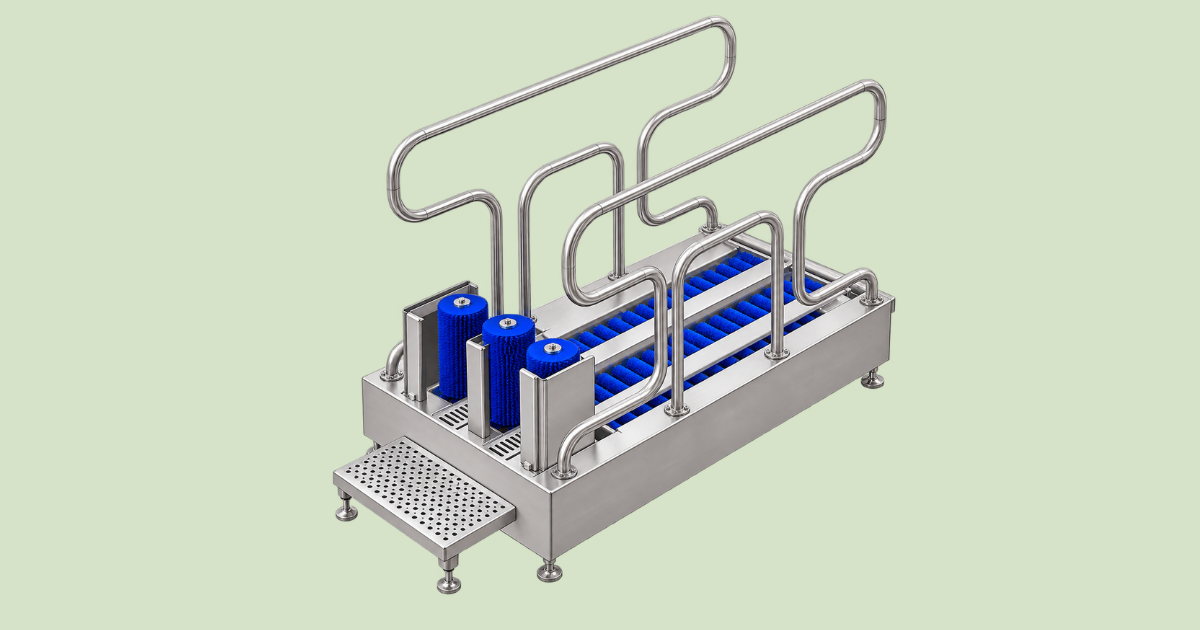How Shoe Sole Cleaning Machines Prevent Cross-Contamination in GMP Facilities
